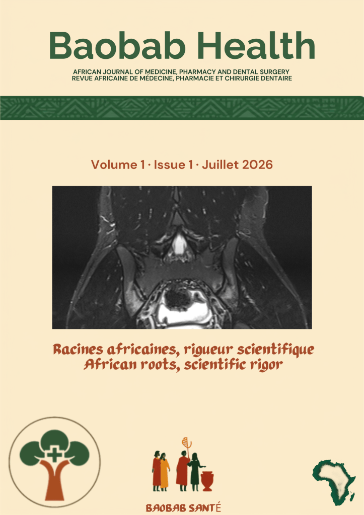 Couverture du volume 1, numéro 1 de Baobab Santé